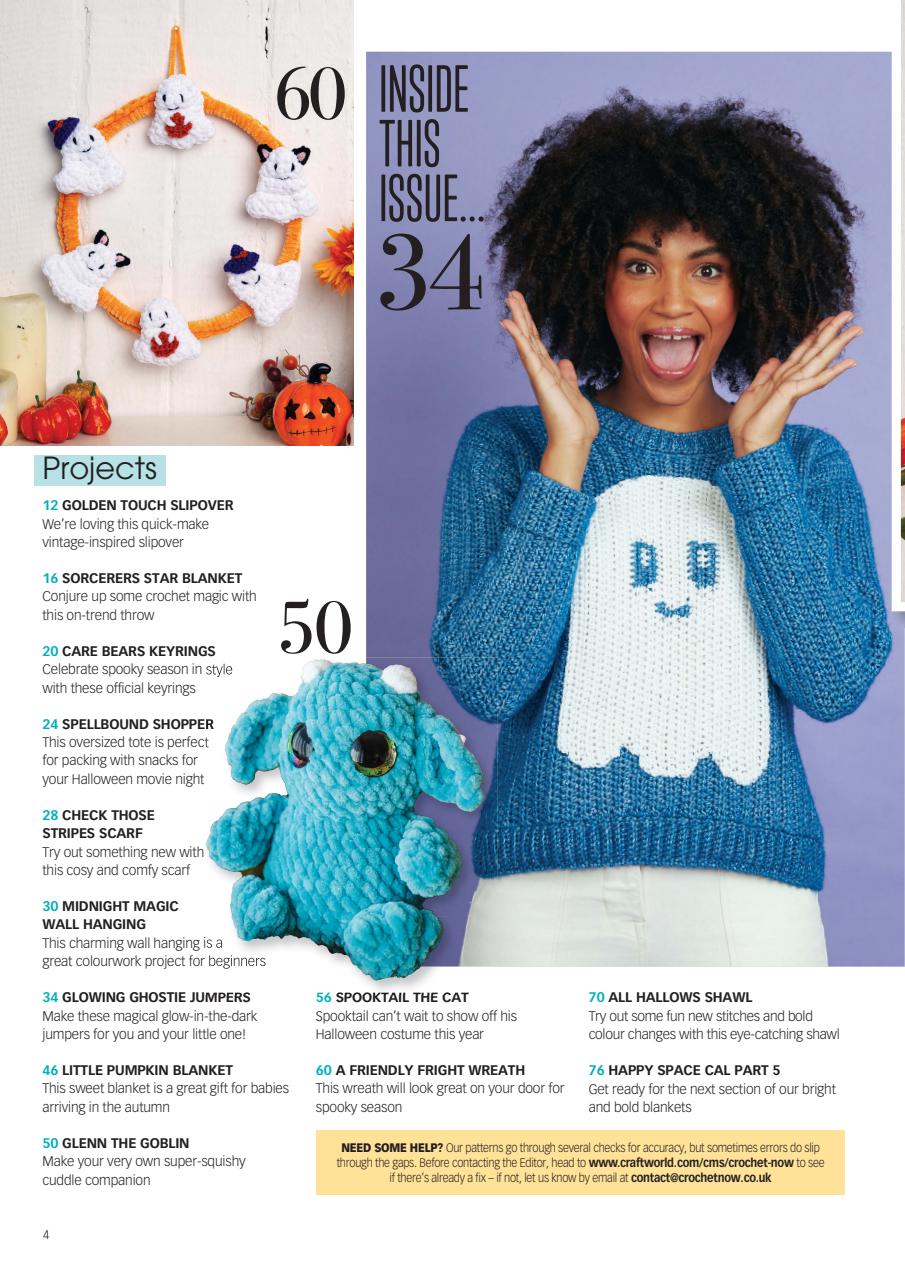 Crochet Now Magazine Preview Pages