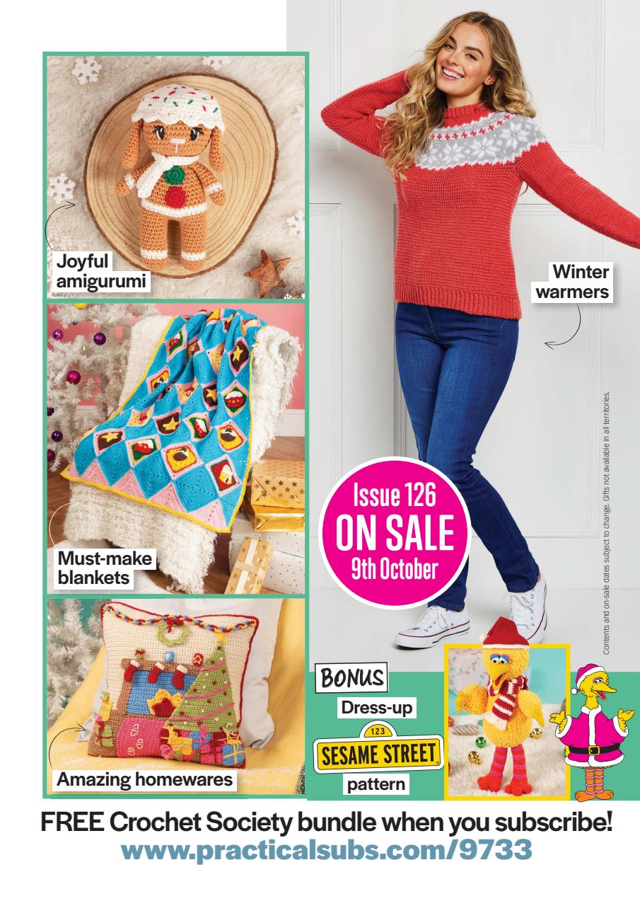 Crochet Now Magazine Preview Pages