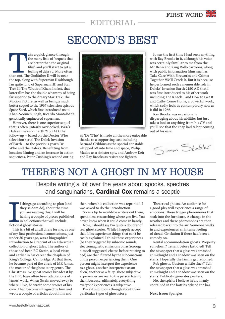 Best of British Preview Pages