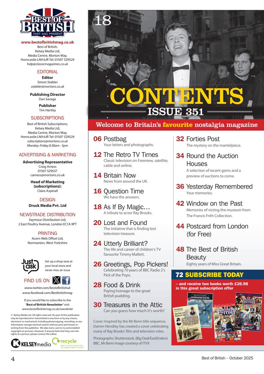 Best of British Preview Pages