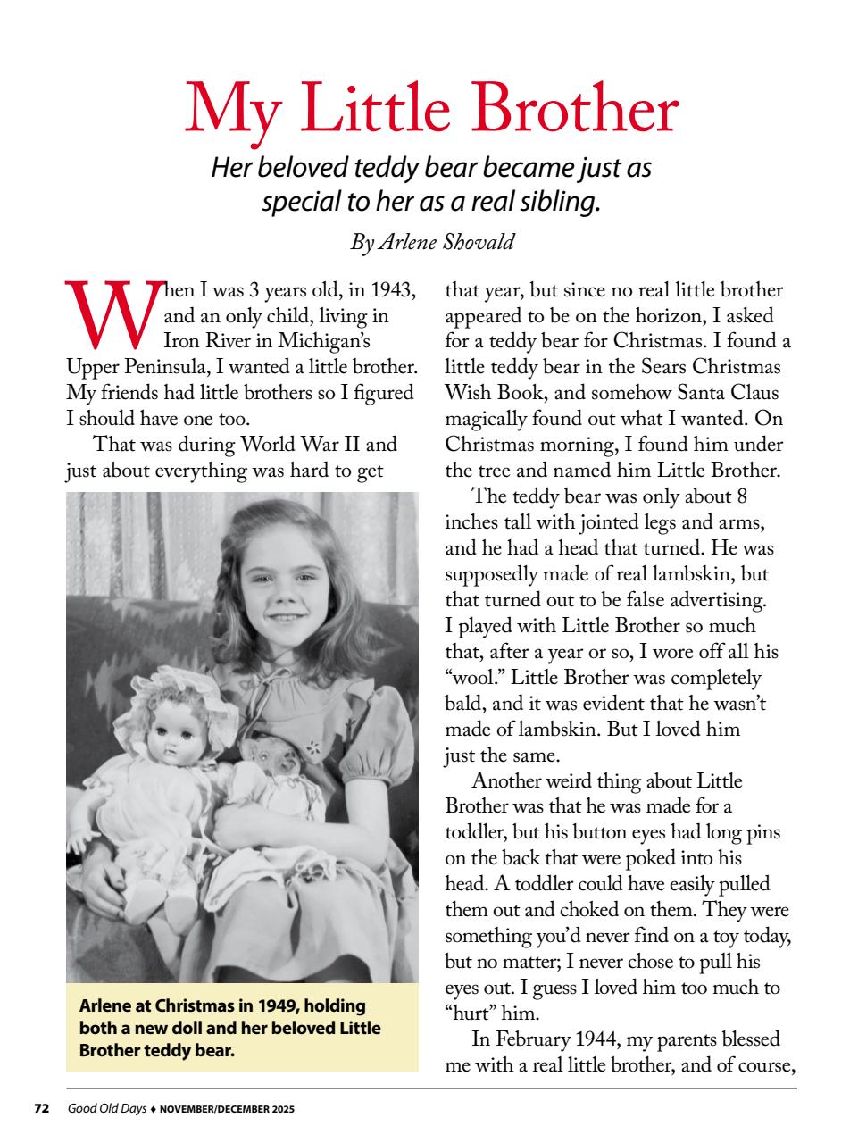 Good Old Days Preview Pages