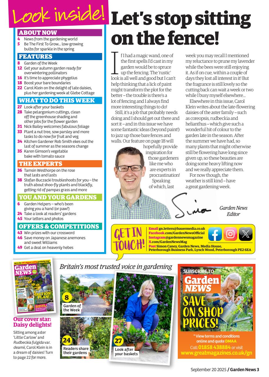 Garden News Preview Pages