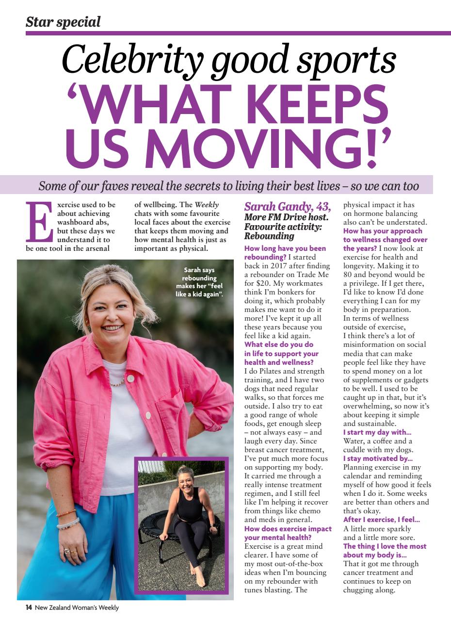 NZ Woman's Weekly Preview Pages