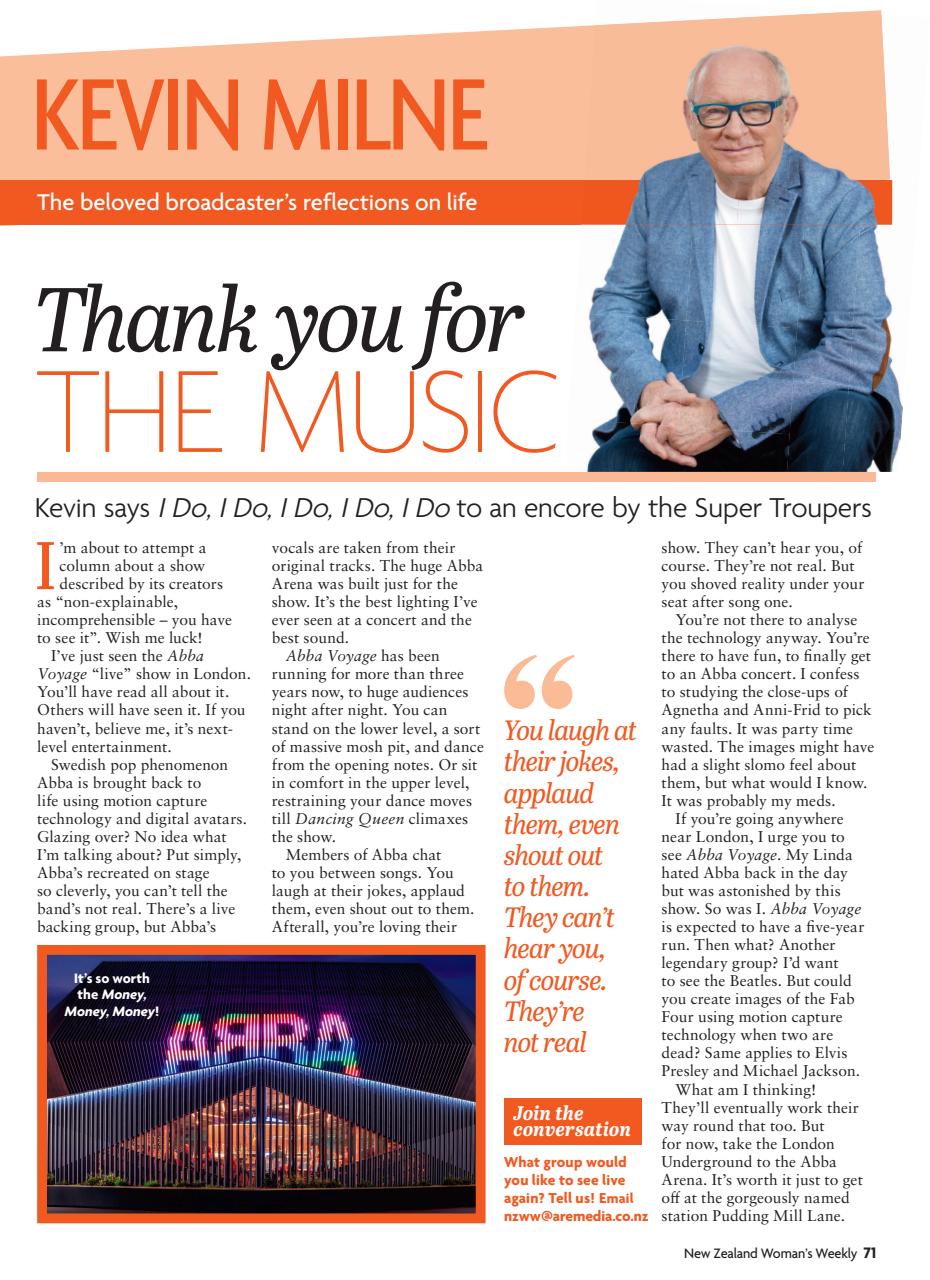 NZ Woman's Weekly Preview Pages