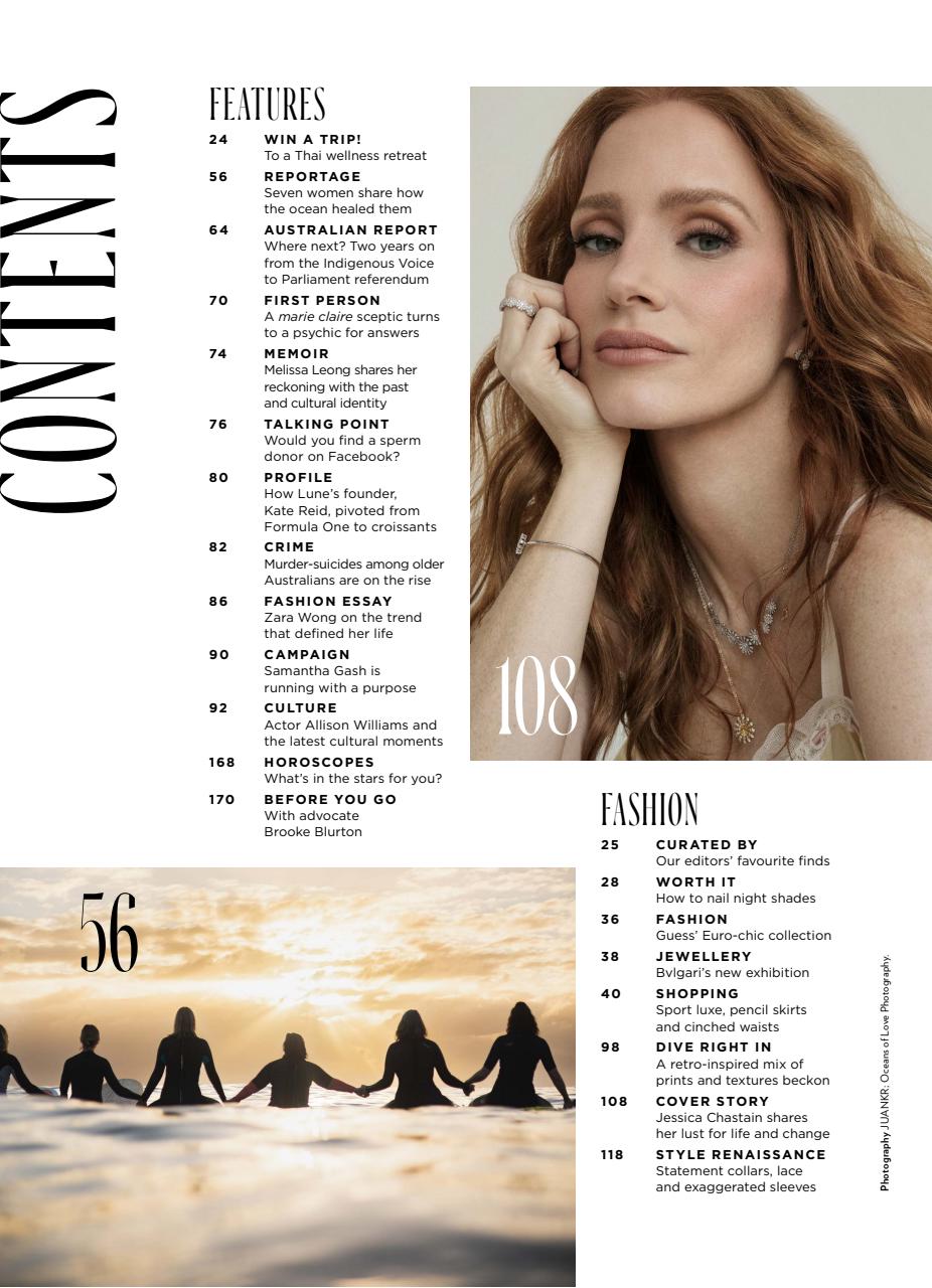 Marie Claire Australia Preview Pages