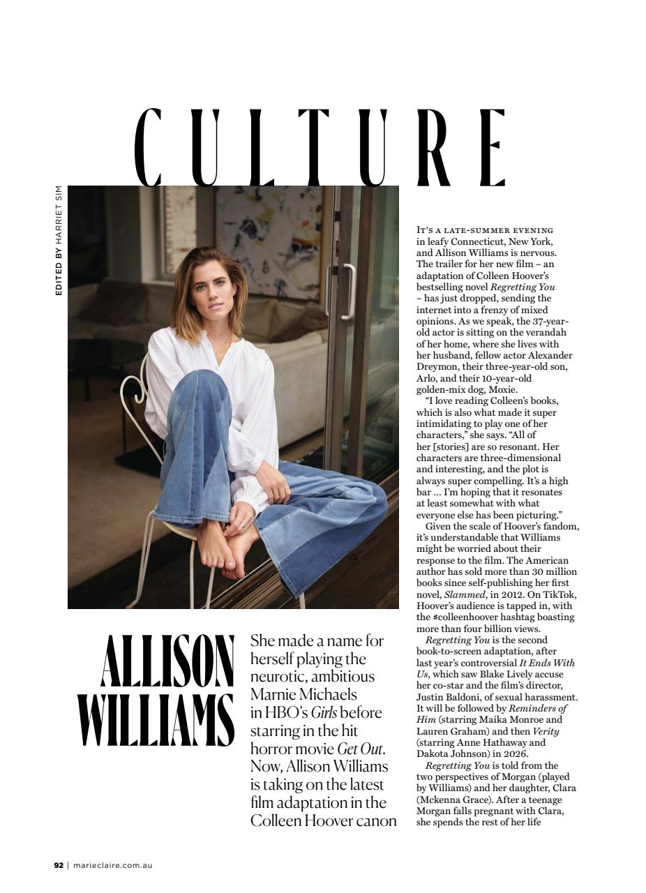 Marie Claire Australia Preview Pages