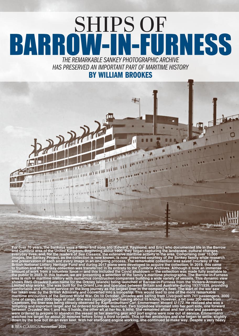 Sea Classics - Where History Sets Sail Preview Pages