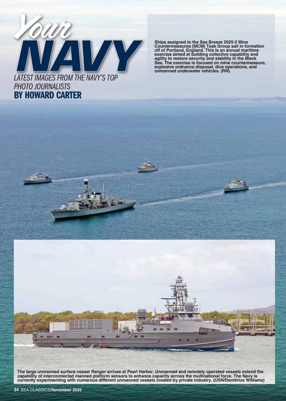 Sea Classics - Where History Sets Sail Preview Pages