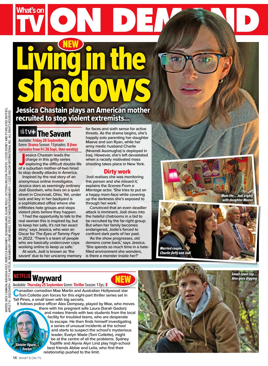 What's on TV Preview Pages