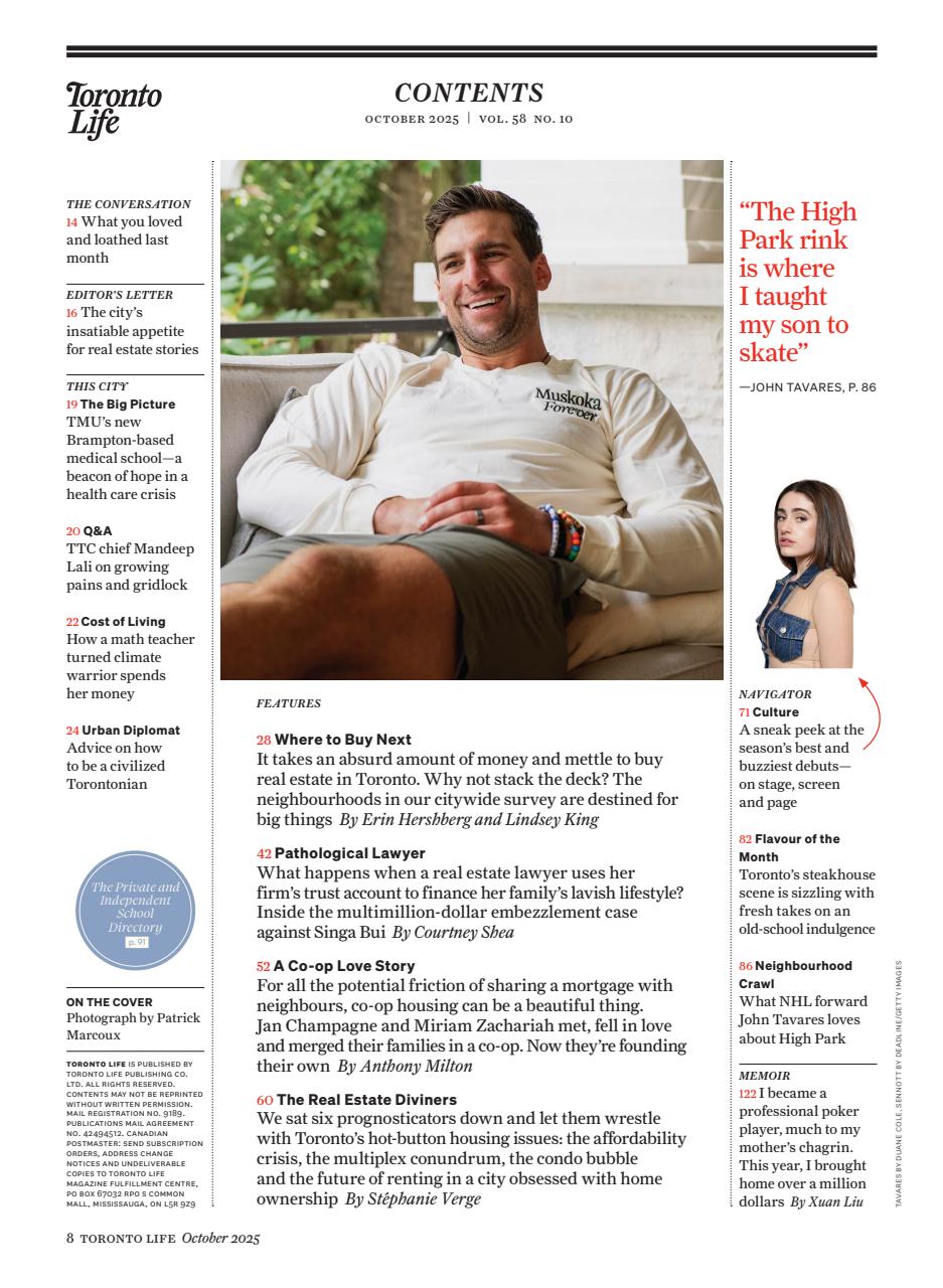 Toronto Life Preview Pages