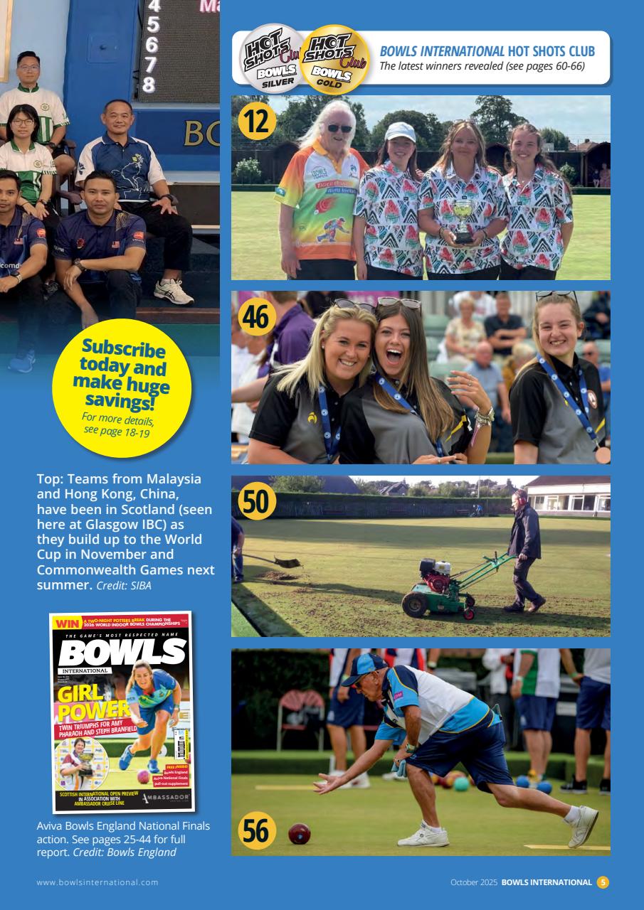 Bowls International Preview Pages