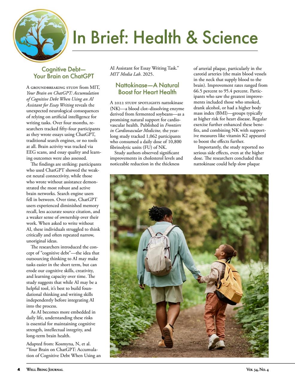 Well Being Journal Preview Pages