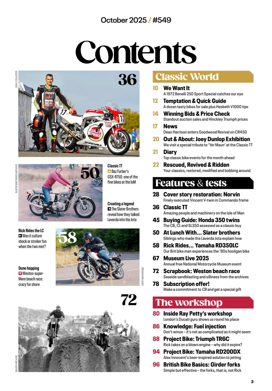 Classic Bike Preview Pages