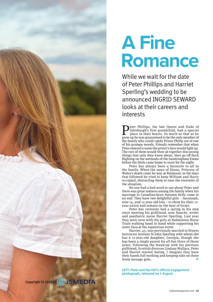 Majesty Magazine Preview Pages