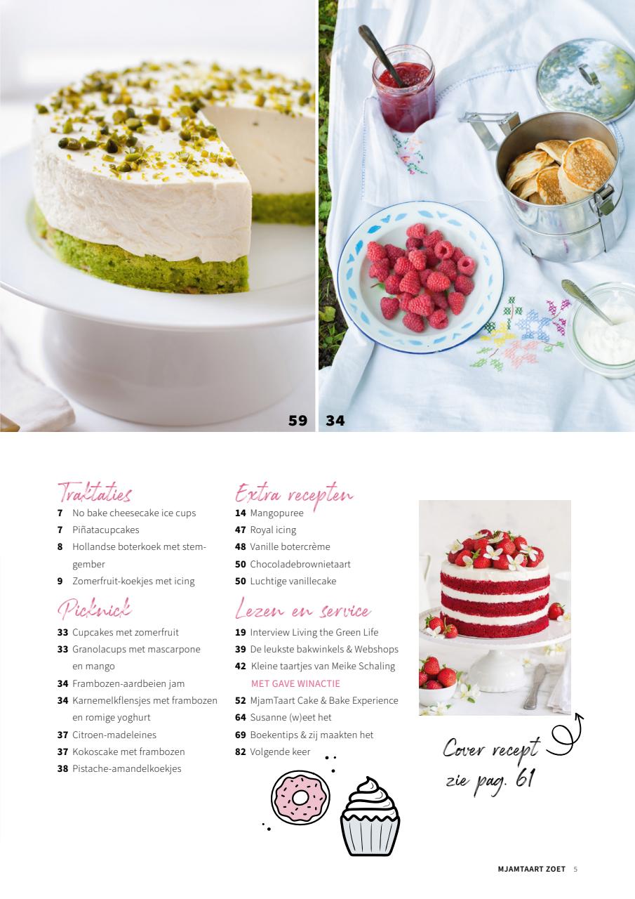 MjamTaart Zoet en Eten Preview Pages