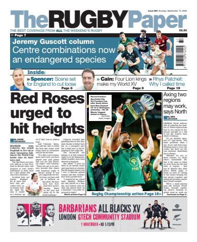 The Rugby Paper issue 14th September 2025