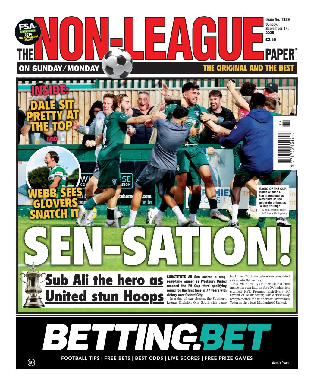 The Non-League Football Paper Preview Pages
