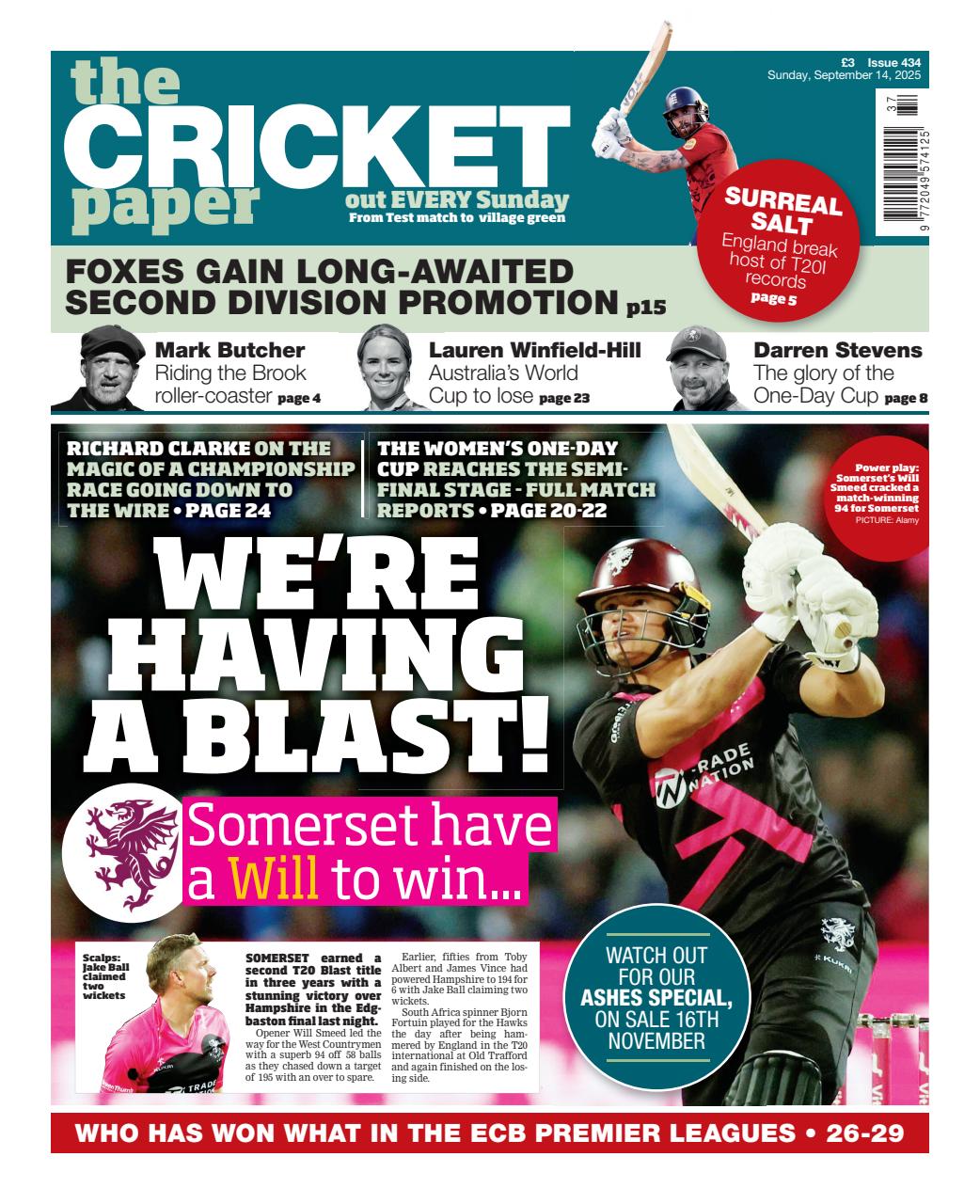 The Cricket Paper Preview Pages
