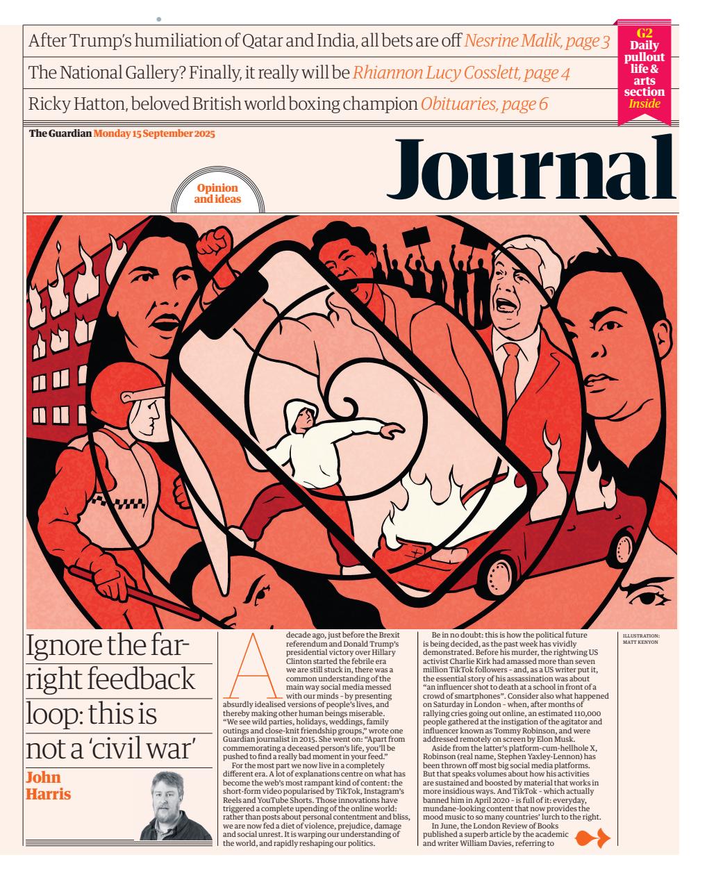 The Guardian Newspaper Preview Pages