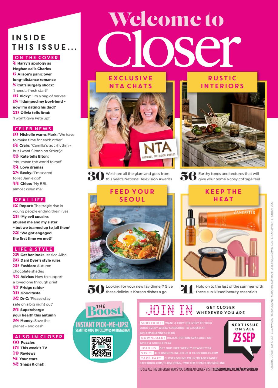 Closer Preview Pages