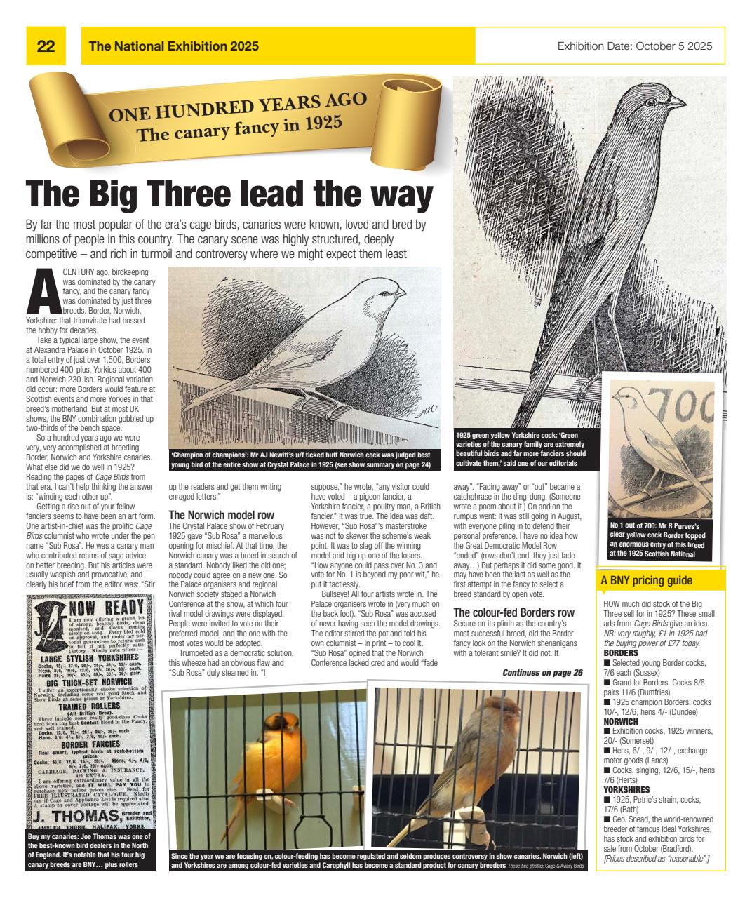 Cage & Aviary Birds Preview Pages