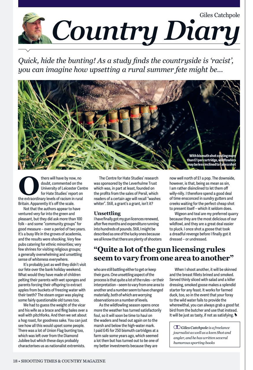 Shooting Times & Country Preview Pages