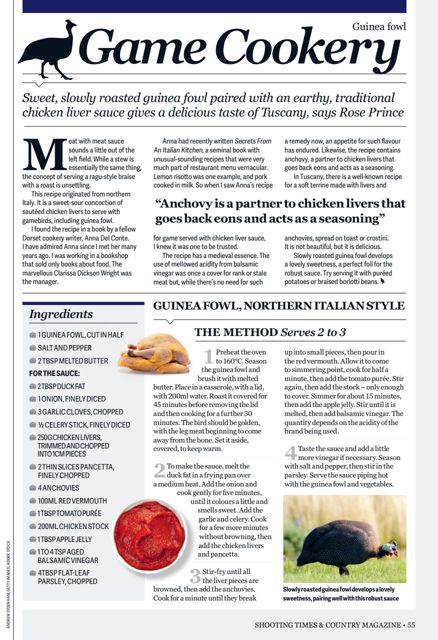 Shooting Times & Country Preview Pages