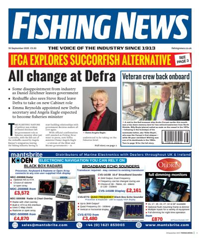 Fishing News issue 18th September 2025