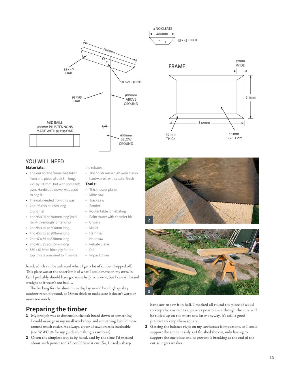 Woodworking Crafts Magazine Preview Pages