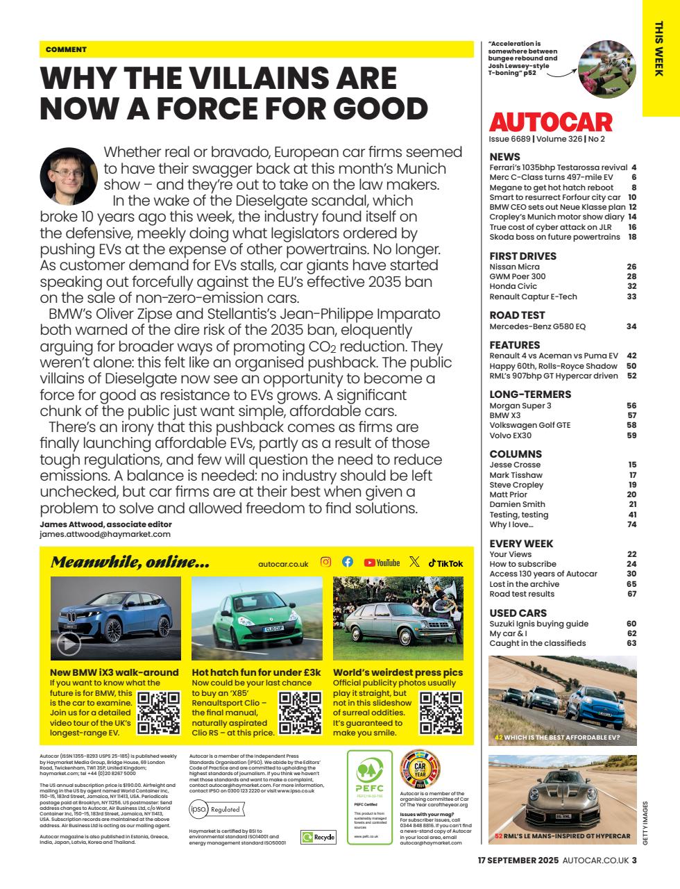 Autocar Preview Pages