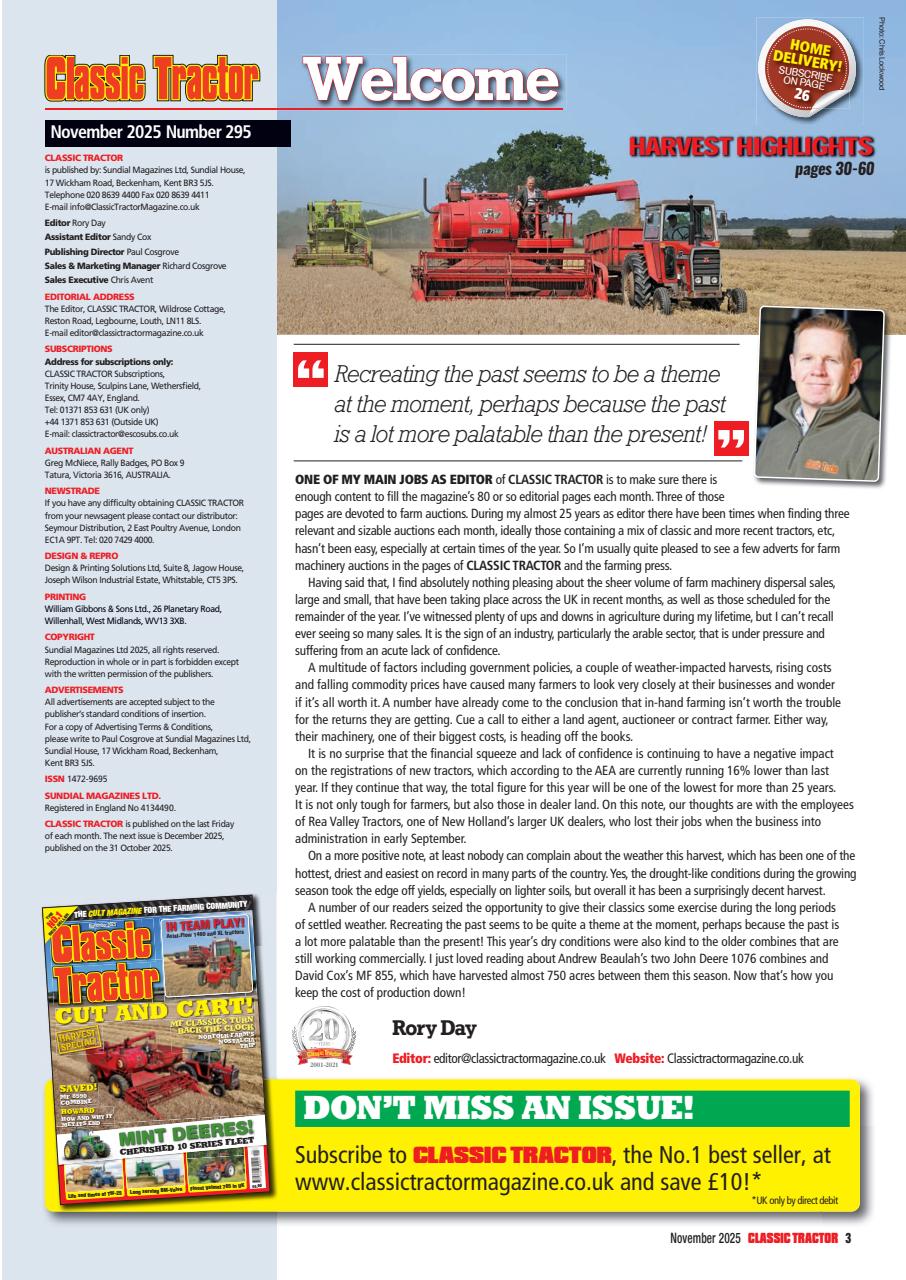 Classic Tractor Preview Pages