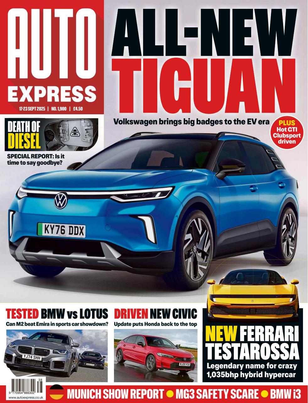 Auto Express Preview Pages