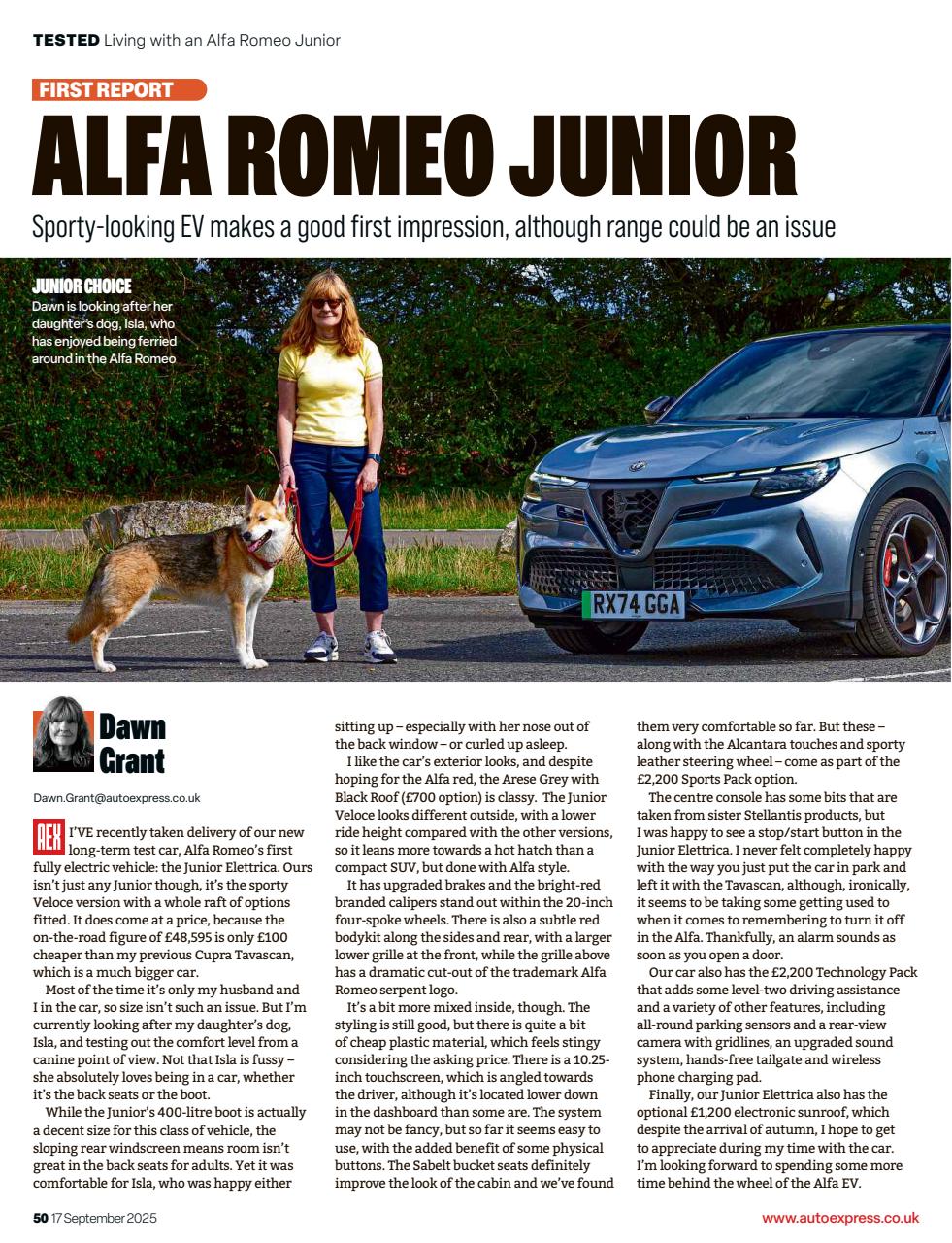 Auto Express Preview Pages