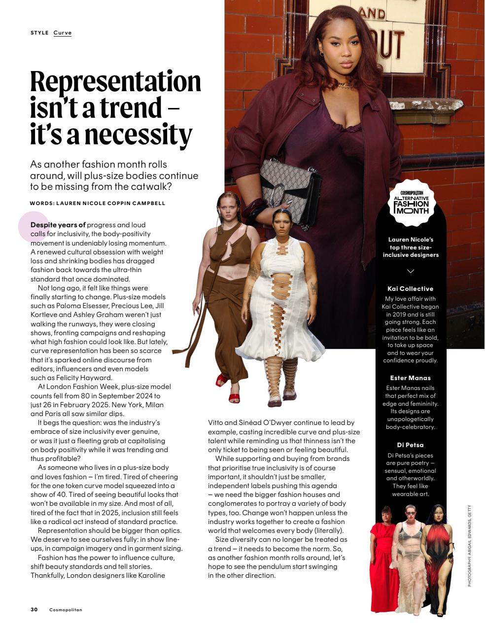 Cosmopolitan Preview Pages