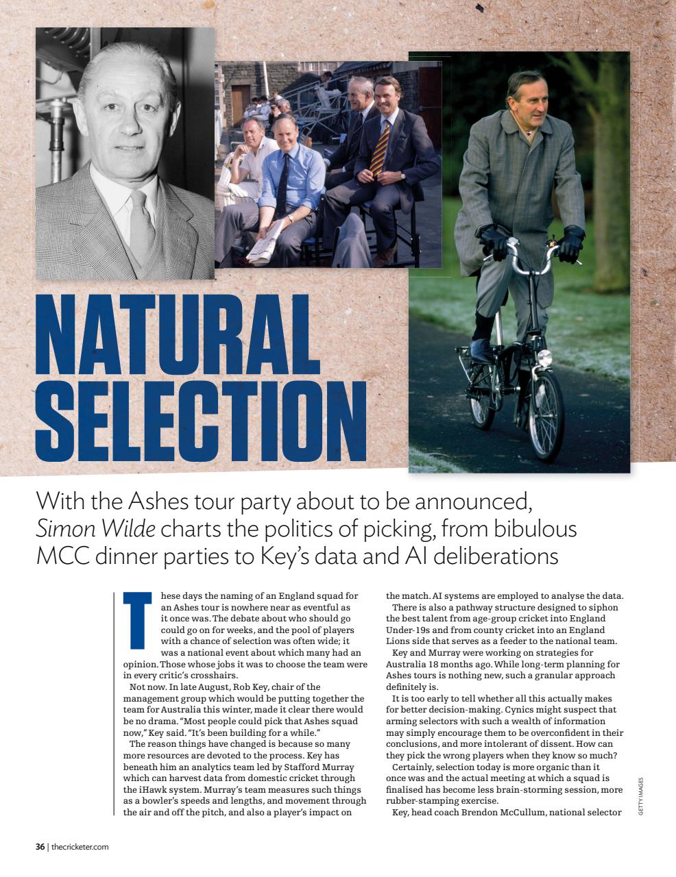 The Cricketer Magazine Preview Pages