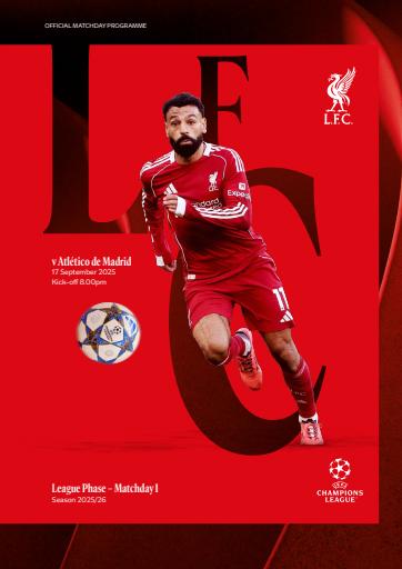 Liverpool FC Programmes issue 