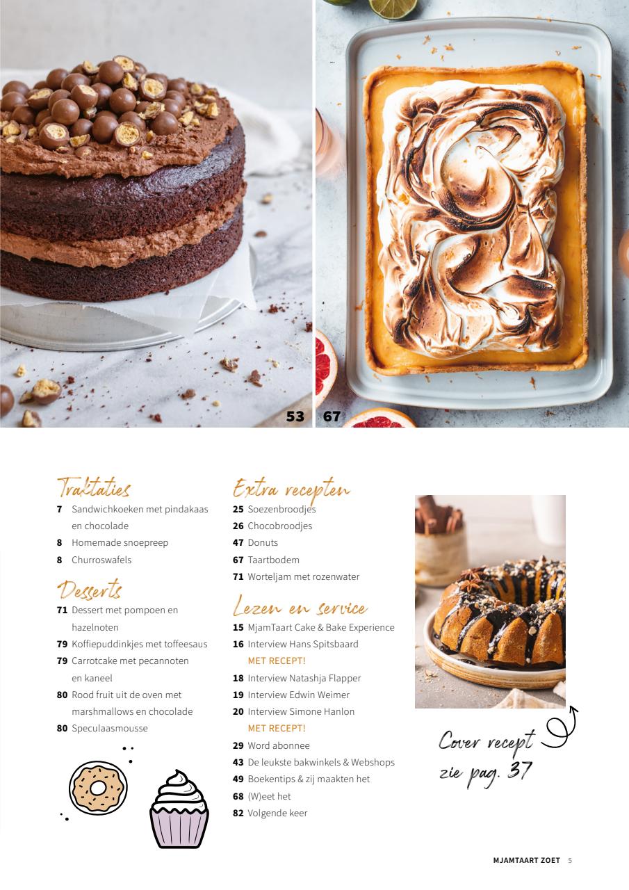 MjamTaart Zoet en Eten Preview Pages