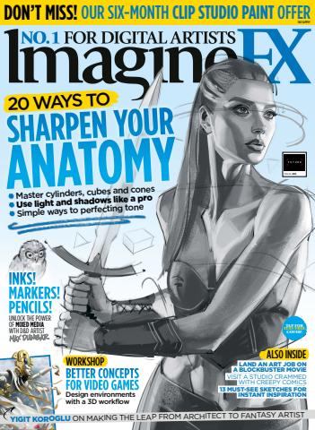 ImagineFX issue December 2025