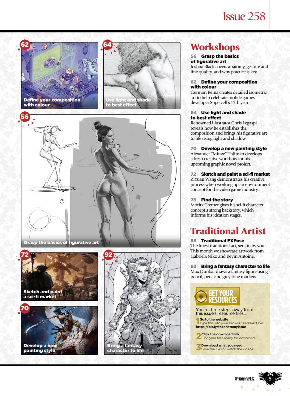 ImagineFX Preview Pages