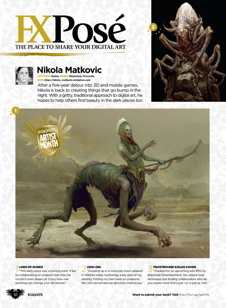 ImagineFX Preview Pages