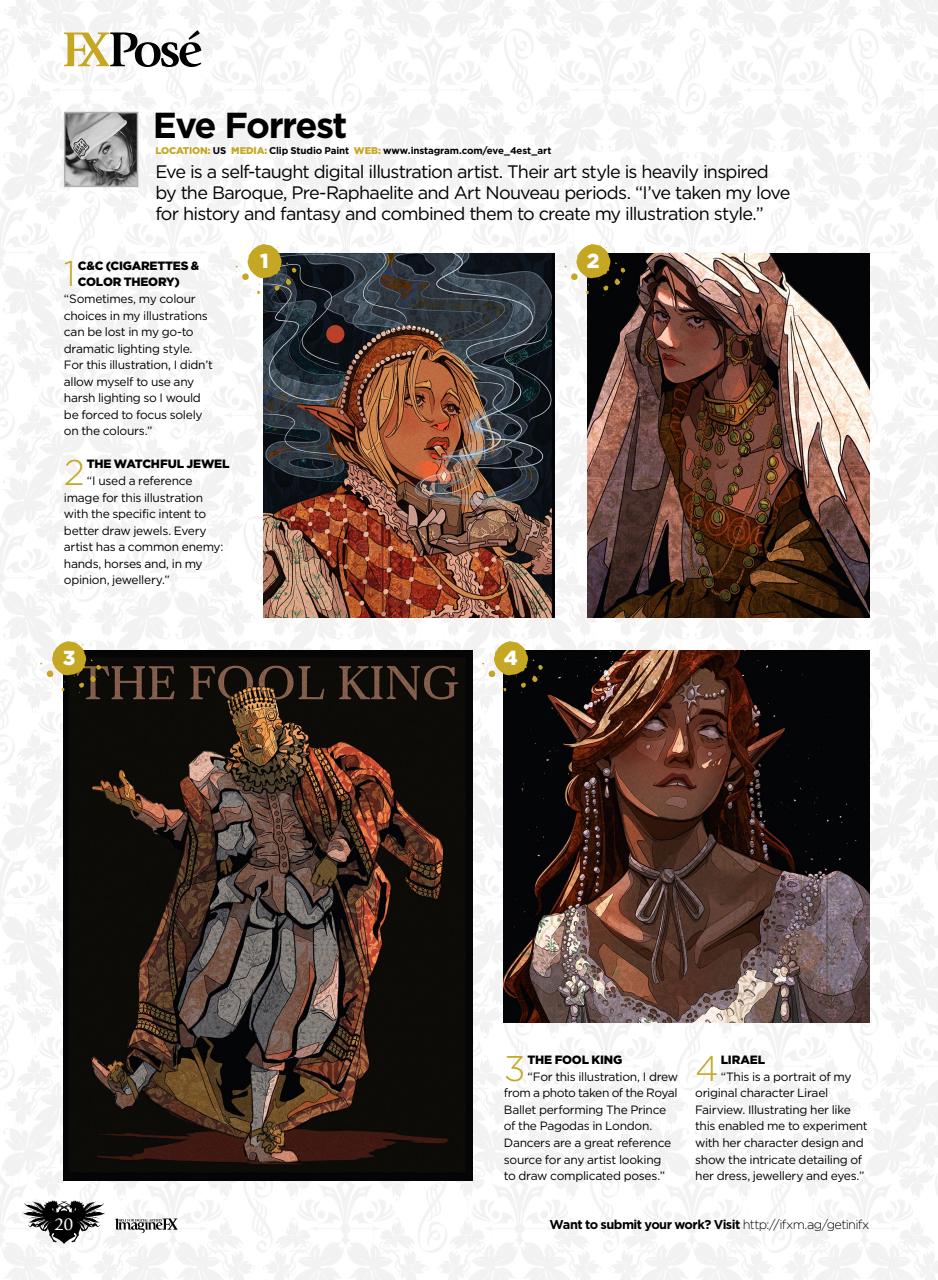 ImagineFX Preview Pages