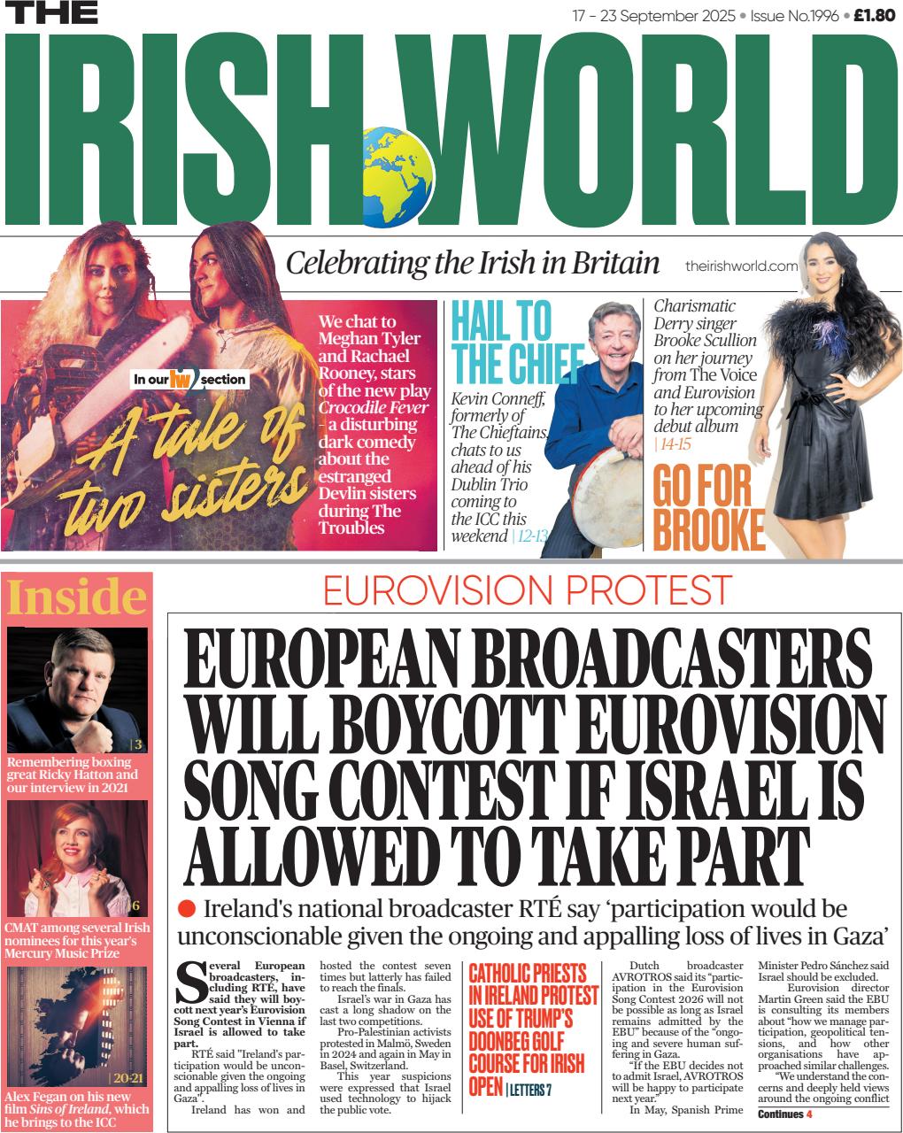 Irish World Preview Pages