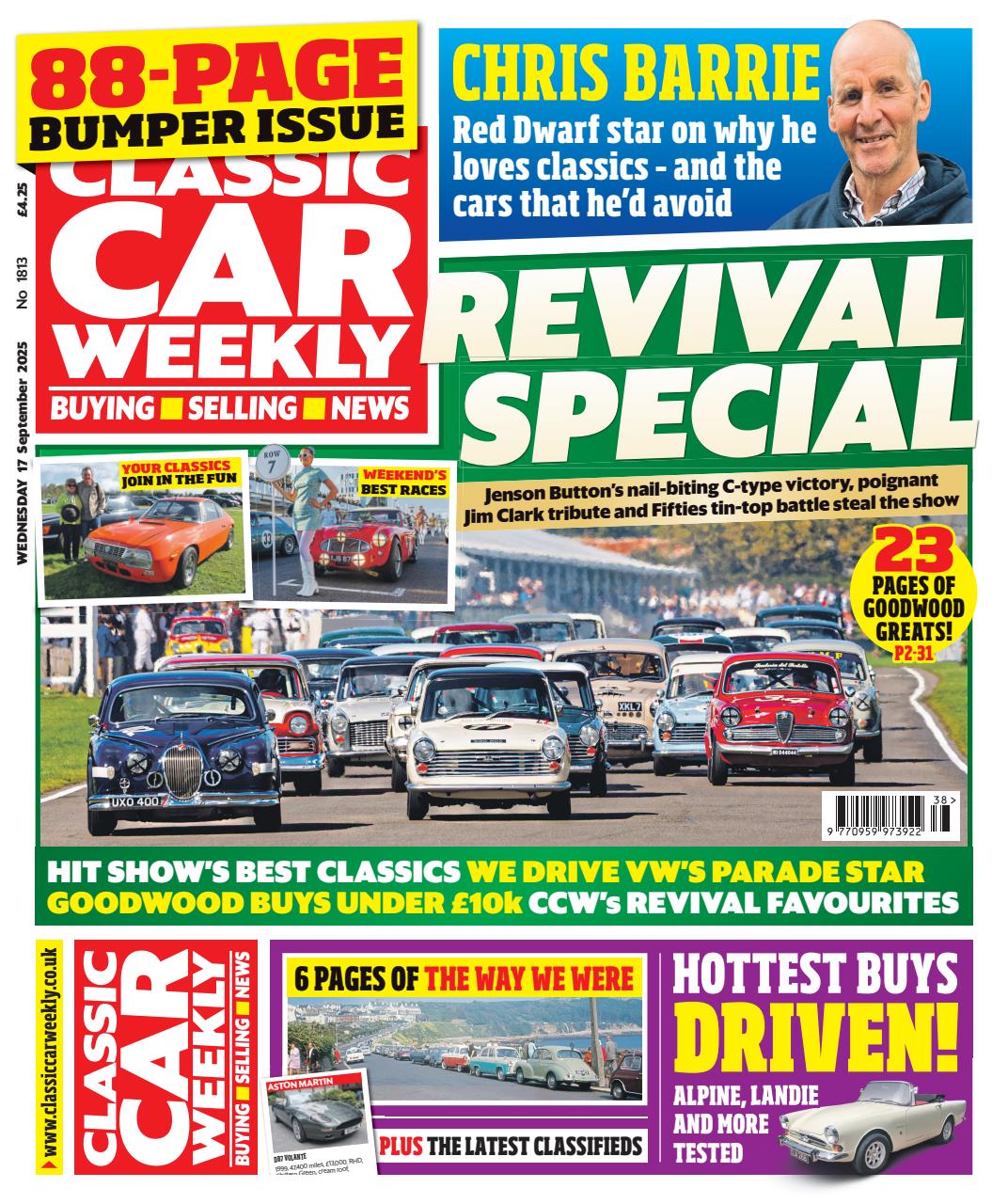 Classic Car Weekly Preview Pages