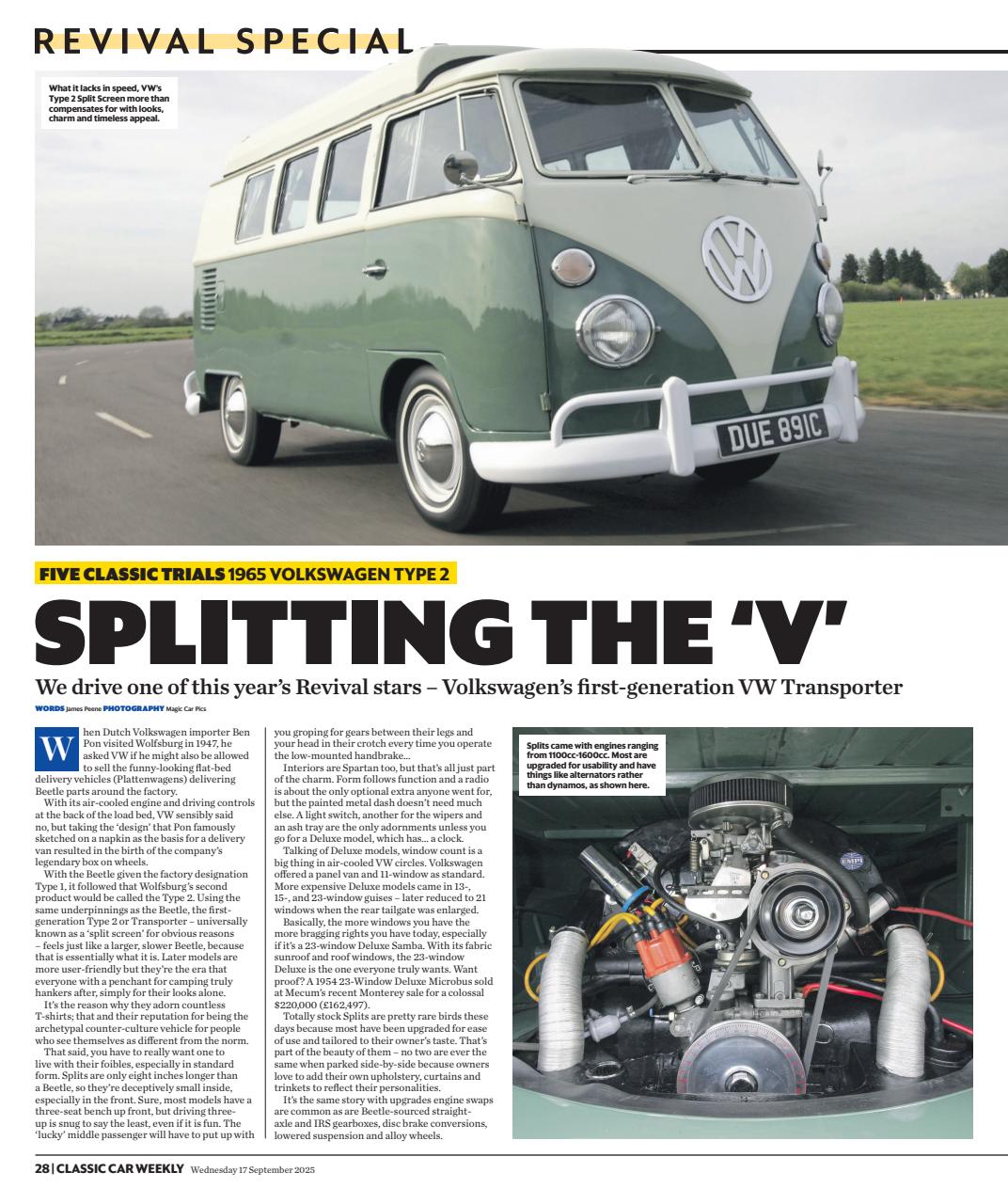Classic Car Weekly Preview Pages