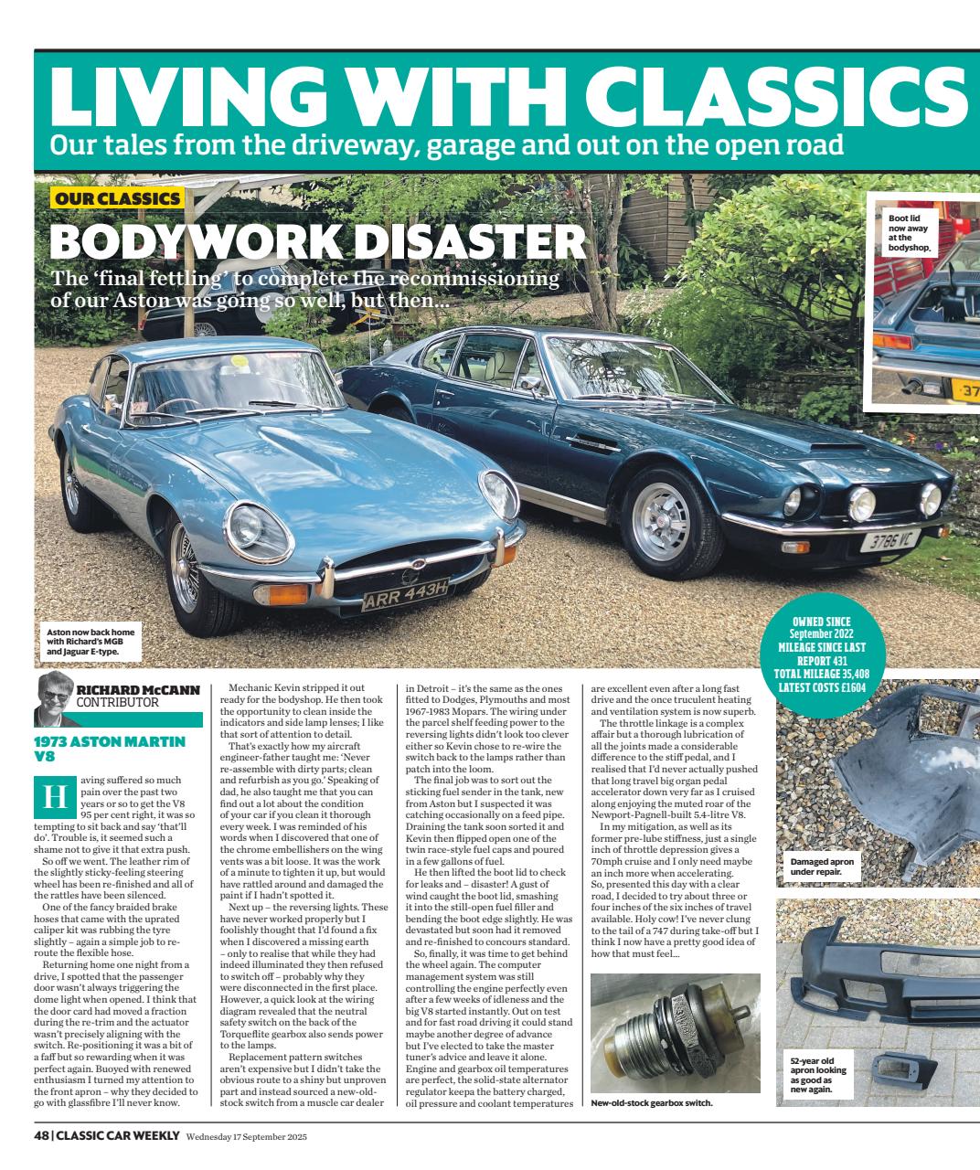 Classic Car Weekly Preview Pages