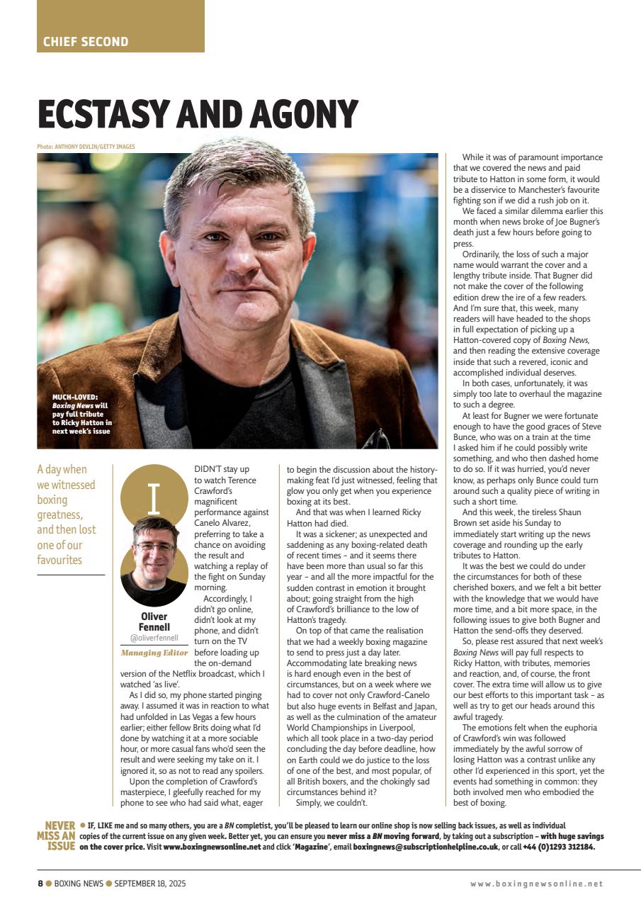 Boxing News Preview Pages