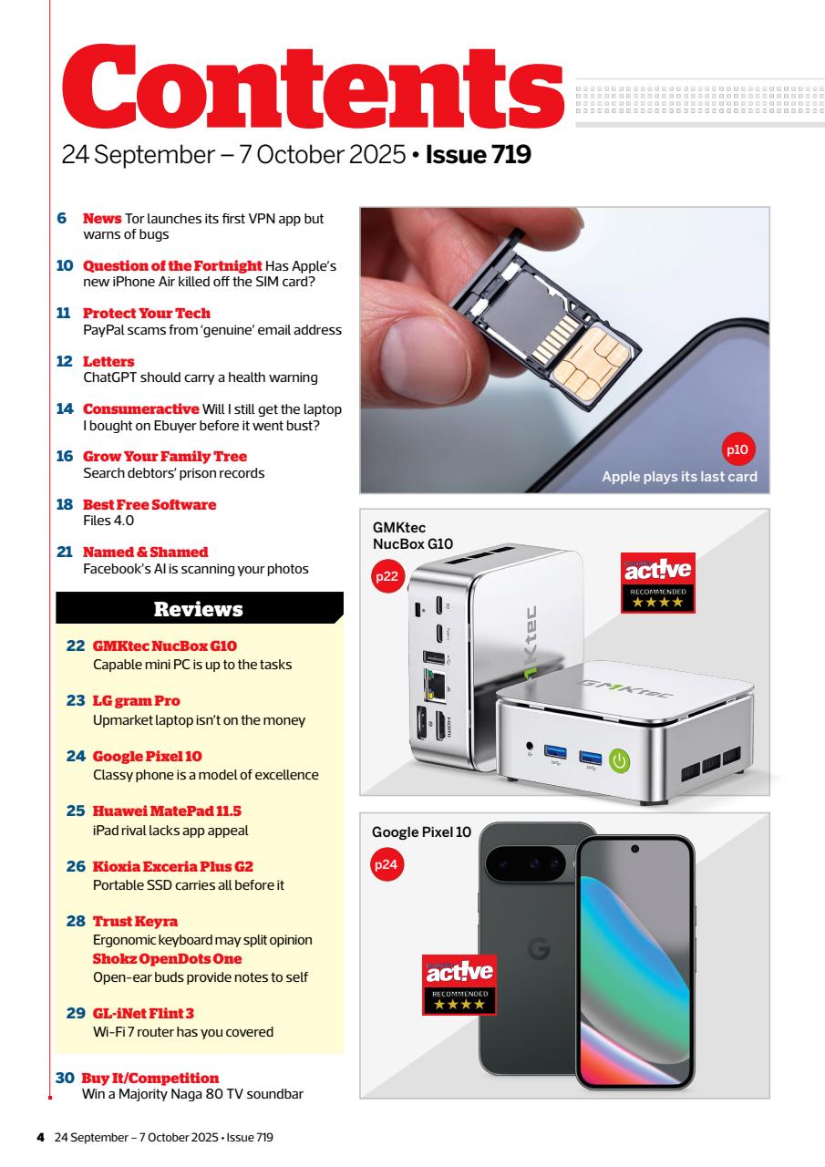 Computer Active Preview Pages