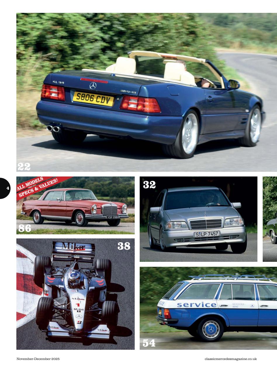 Classic Mercedes Preview Pages