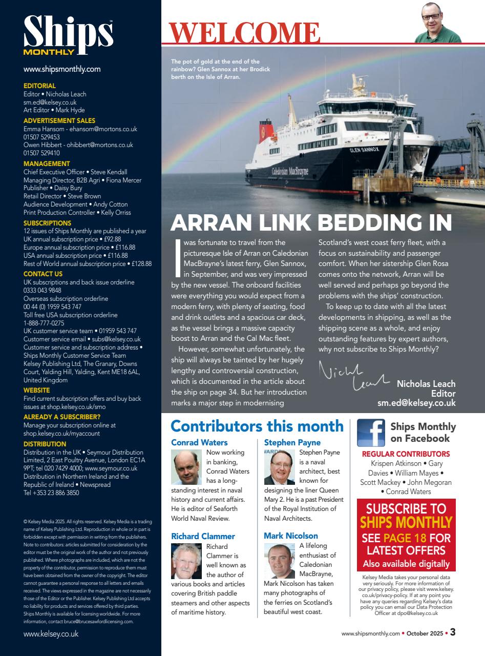 Ships Monthly Preview Pages