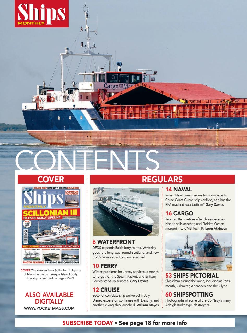 Ships Monthly Preview Pages